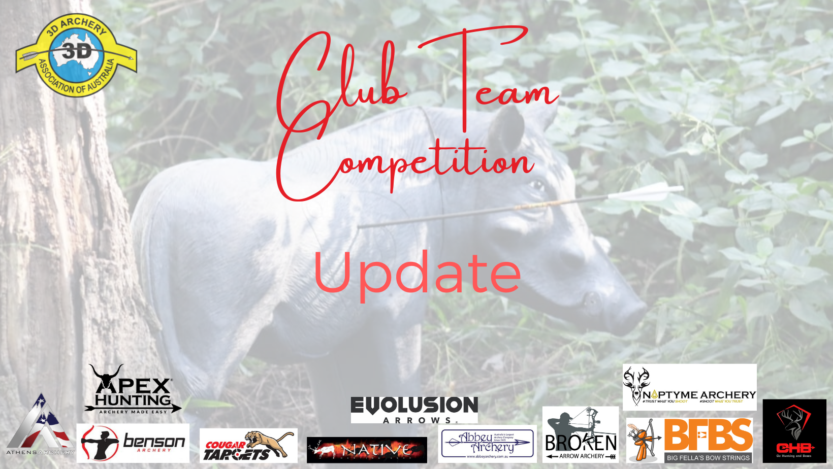 3D Archery Association of Australia » Club Team Competition Update